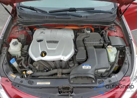 2013 Hyundai Sonata Hybrid from USA, damaged, VIN KMHEC4A4XDA084930